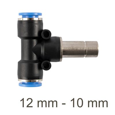 Red. Insert T-joint Pu 12mm - 10mm